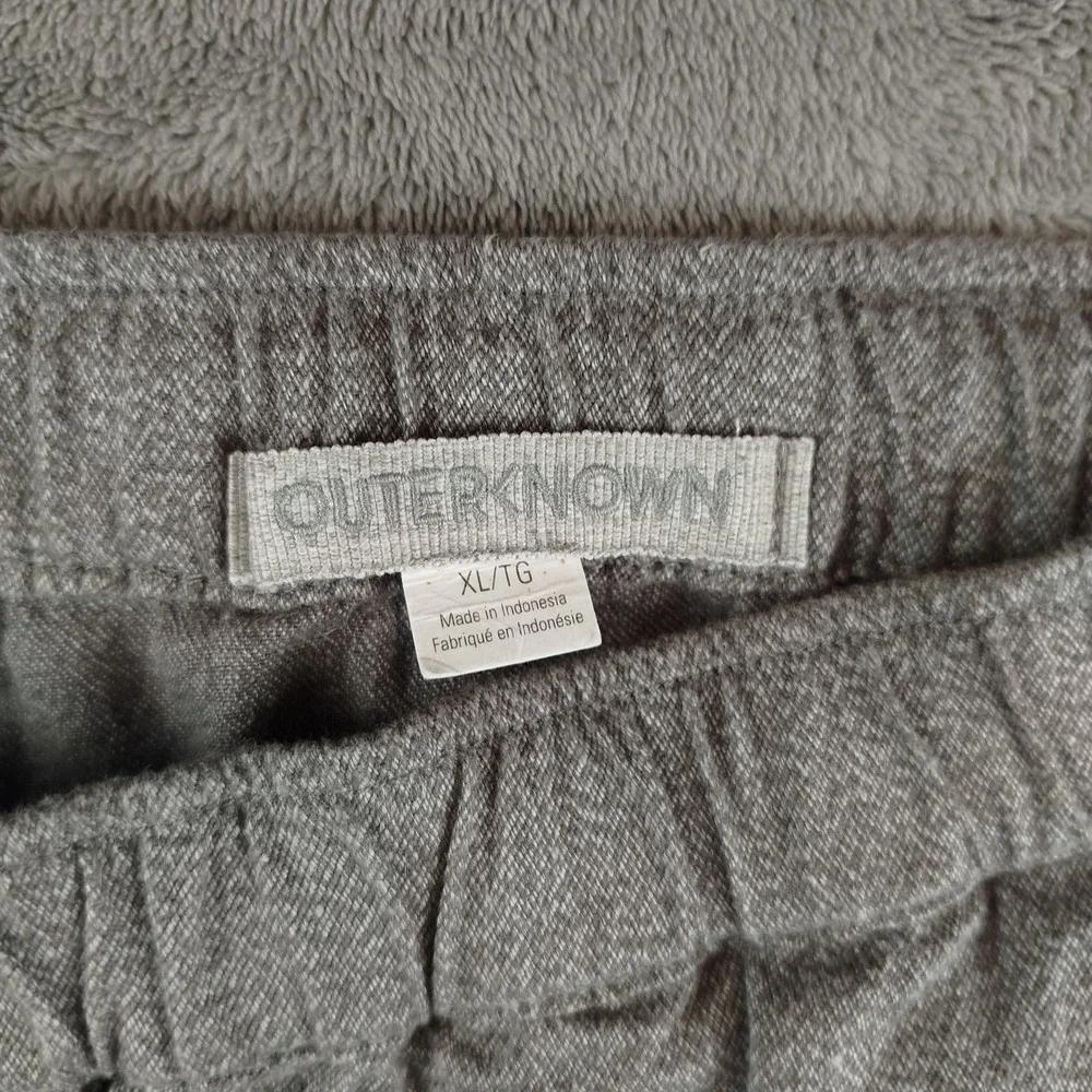 Outerknown Pants Mens XLarge Gray Verano Beach Hemp Drawstring‎ Waist